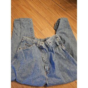 Vintage Wrangler Rugged Wear Jeans Relaxed Fit Mens Size 42 x 34 Blue